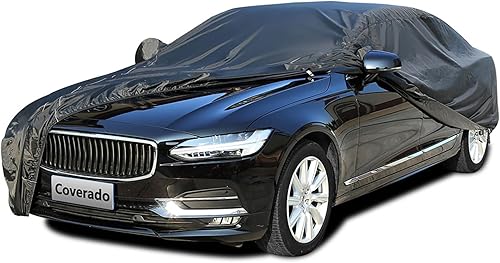 Miniatura 123 de Coverado Funda de automóvil impermeable para todo tipo de clima para automóviles, cubierta completa 210D para exteriores, protección contra rayos