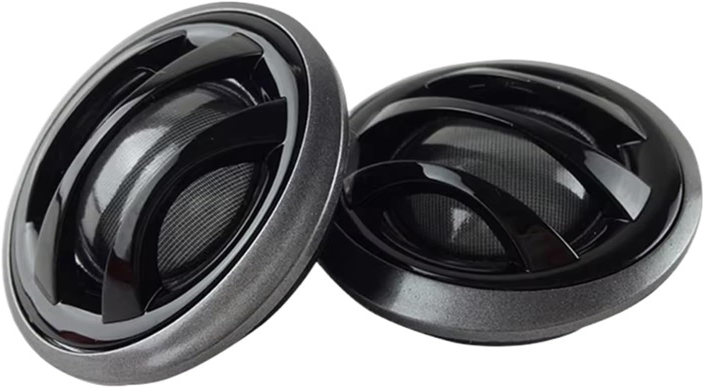 2PCS (2 * 150W) 300W Mini Dome Tweeter High Efficiency Speaker with Base 12V Loudspeaker Audio Auto Sound Speaker