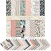 Pattern Paper Pack - Free Spirit - Scrapbook Premium Specialty Paper Single-Sided 12"x12" Collection Includes 16 Sheets - by Miss Kate Cuttables
