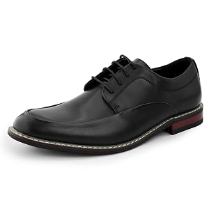 Mens Dress Shoes Classic Cap Toe Oxfords Lace Up Formal Casual Derby Shoes for Men Wedding Business