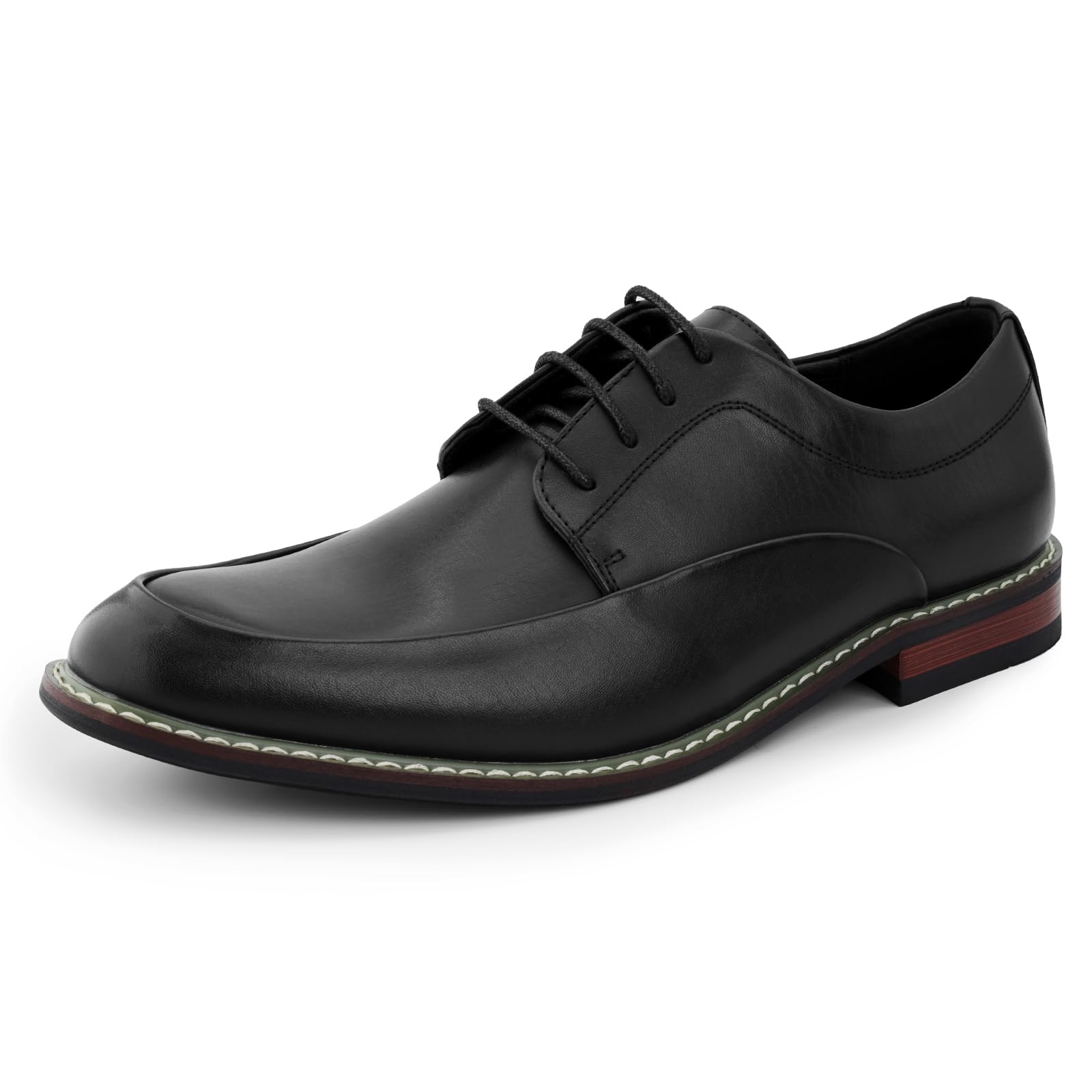 Mens Dress Shoes Classic Cap Toe Oxfords Lace Up Formal Casual Derby Shoes for Men Wedding Business