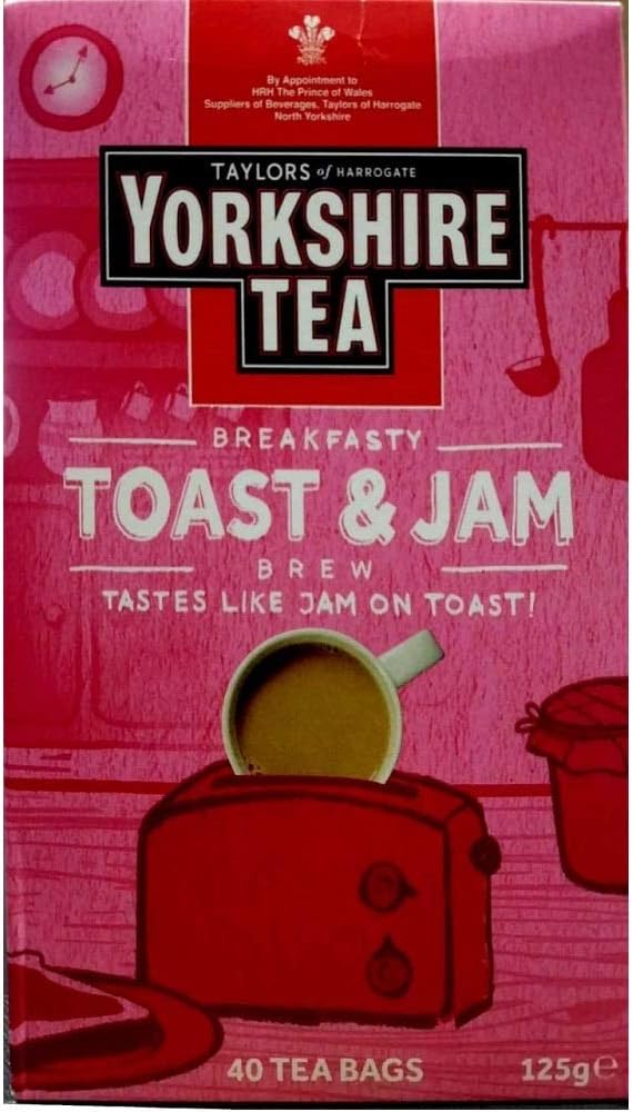 Yorkshire Tea Biscuit Brew 40 Tea Bags 100G Grocery & Gourmet Food