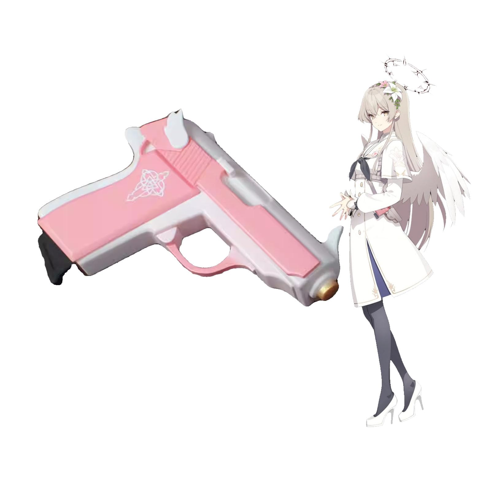 Amazon.co.jp: [SDCADQ] 桐藤ナギサ コスプレ道具 武器 铳 18cm 装飾品