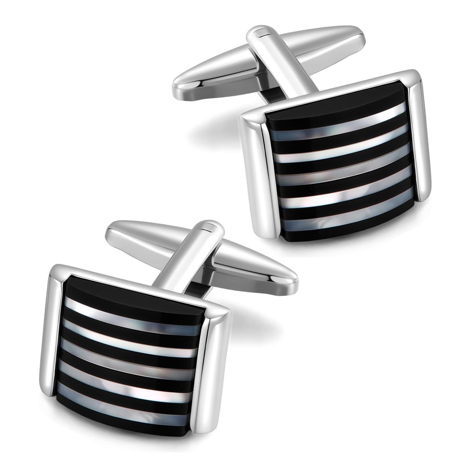 Cufflinks for Men Classic Wedding Business Shirt CuffLinks Set