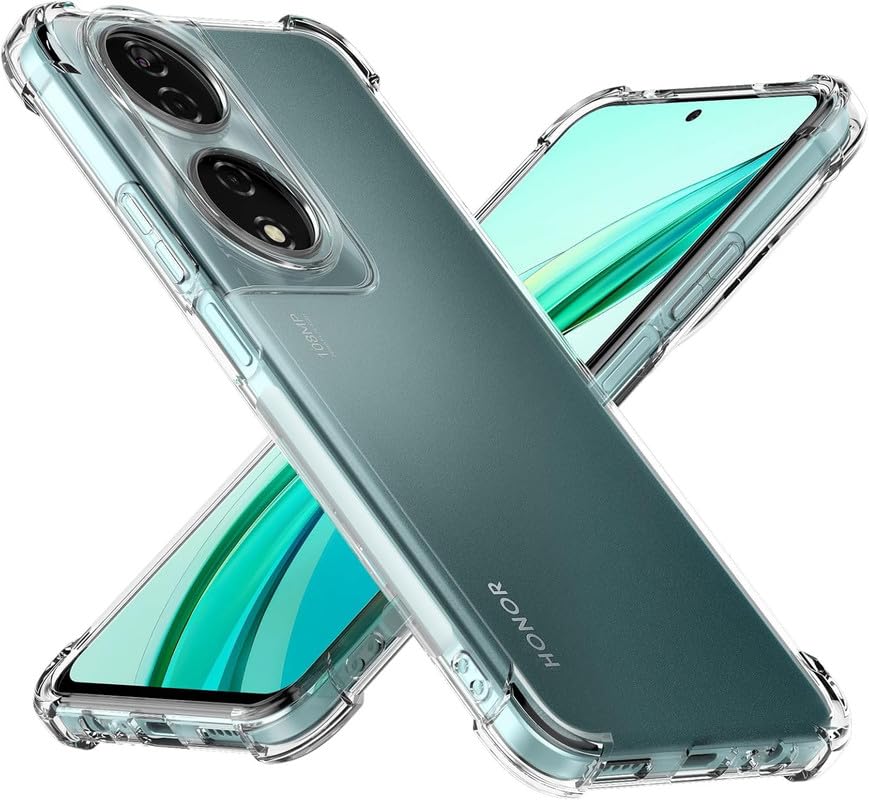 SmartLike Rubber Soft TPU Gel Crystal Clear Bumper Transparent Protective Back Cover Case for Honor X7B 4G (B0DB674XYP) Amazon Price History, Amazon Price Tracker