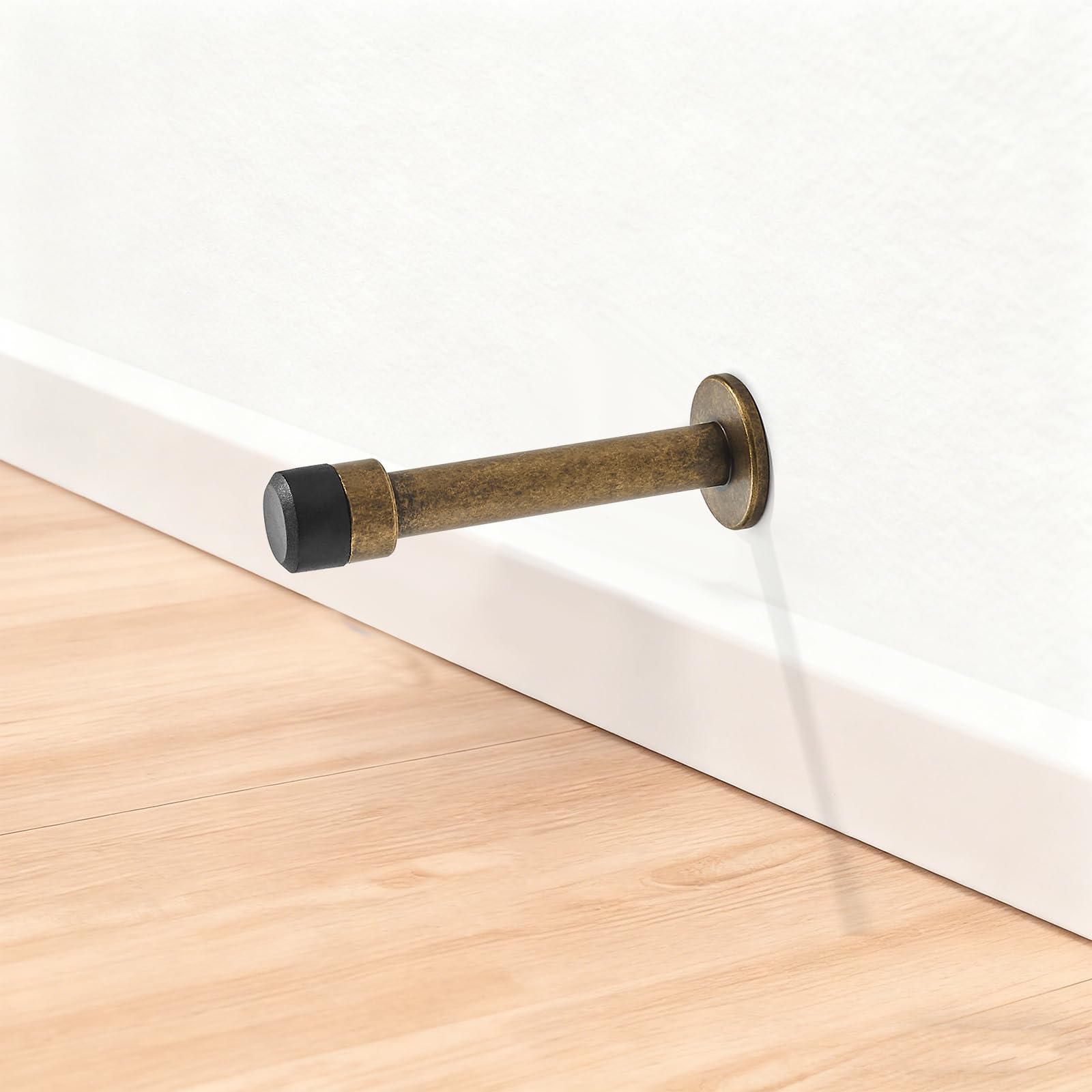 KHTUMEWARE-DS367 Antique Brass Door Stops 2-Pack in Antique Brass — KHTUMEWARE