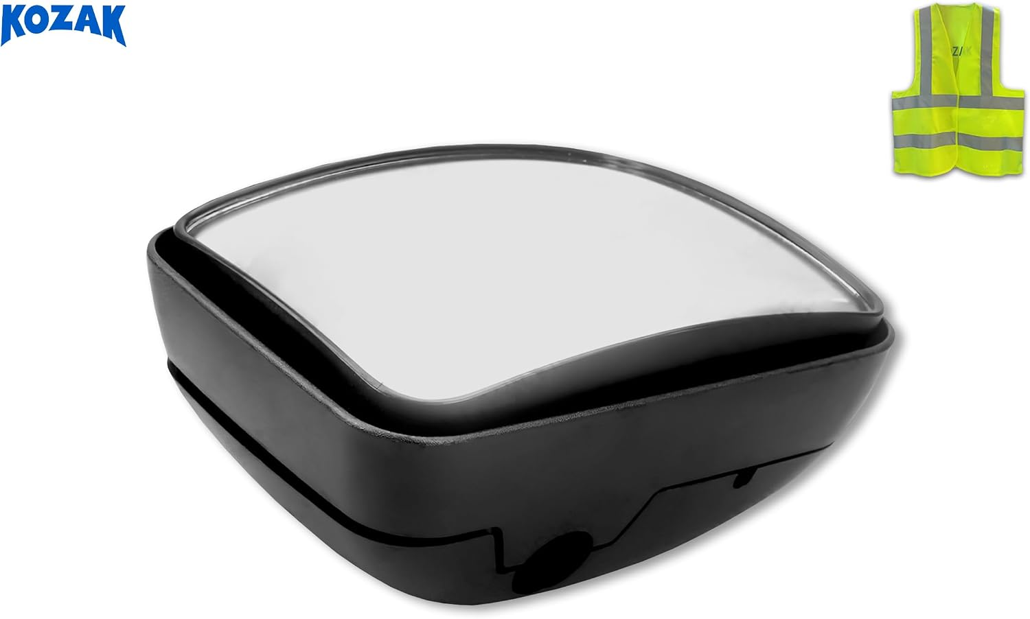 Small bottom Rear View Wide Angle Door Mirror for Semi Truck Compatible with Hino 258 268 338 358