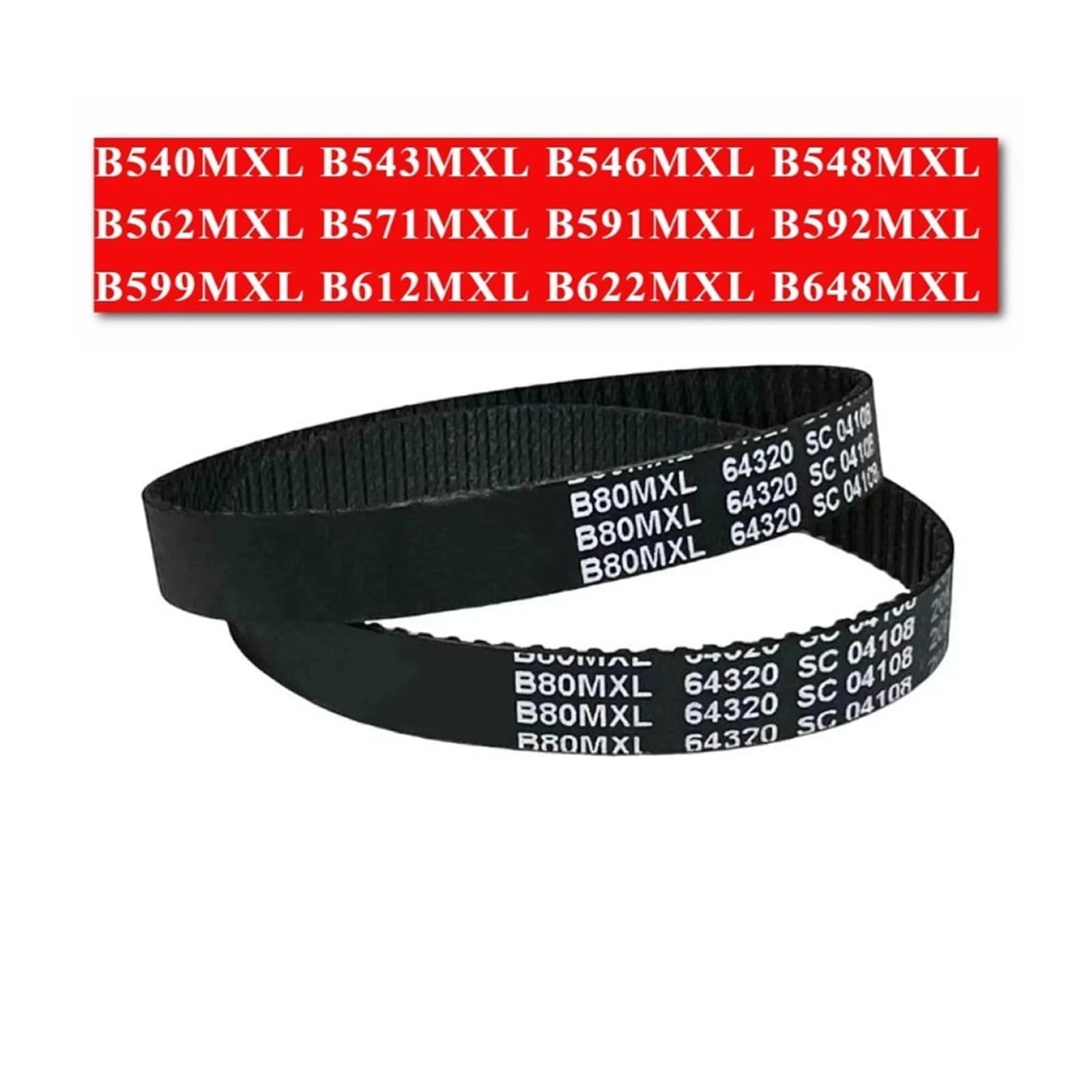 1 szt. B540MXL B543MXL B546MXL - B571MXL Narzędzia Paski rozrządu drukarki 3D
