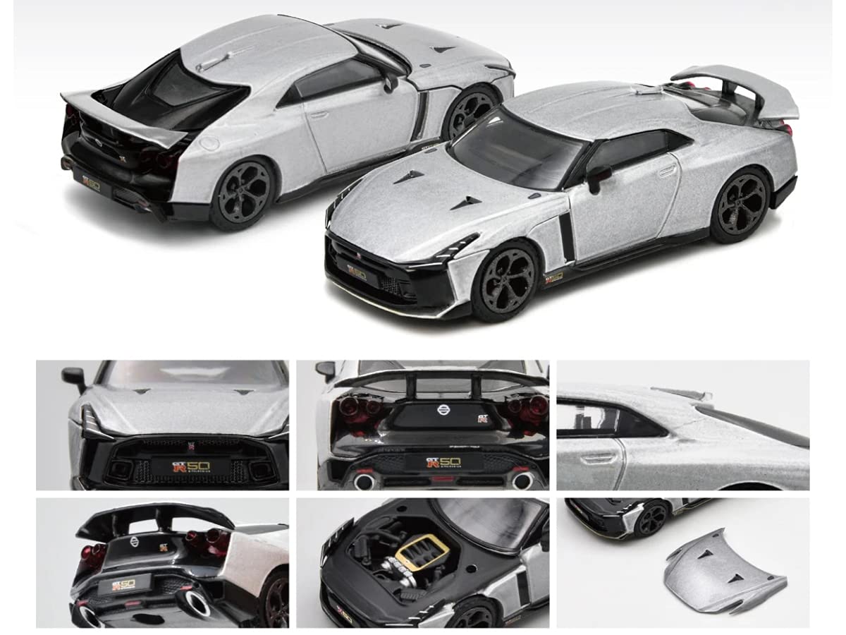 Amazon | ☆ Era CAR 1/64 日産 GT-R50 by イタルデザイン シルバー