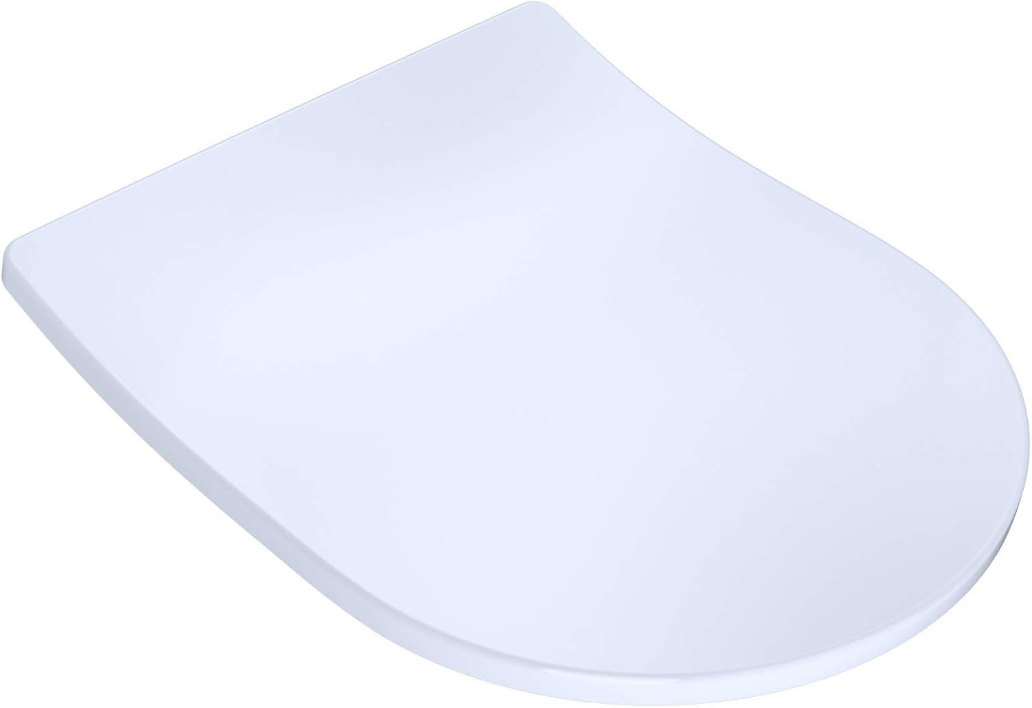 Toto SS247#01 Slim D-Shape Closed-Front Toilet Seat with SoftClose
