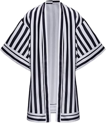 Mens Cosplay Costume Role Play Halloween Kimono Cape Cloak Robe