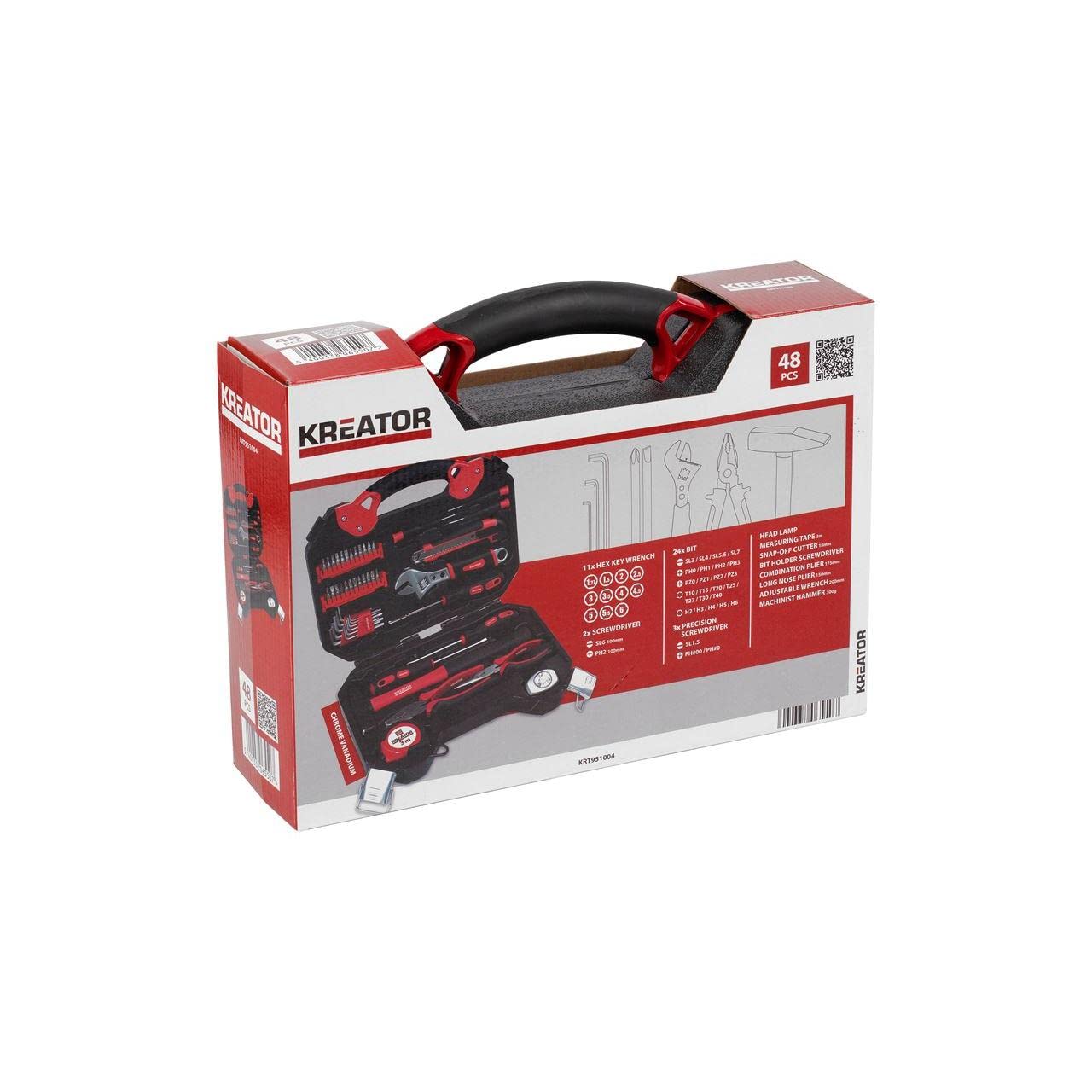 Kreator KRT951004 Juego De Herramientas 44 Piezas