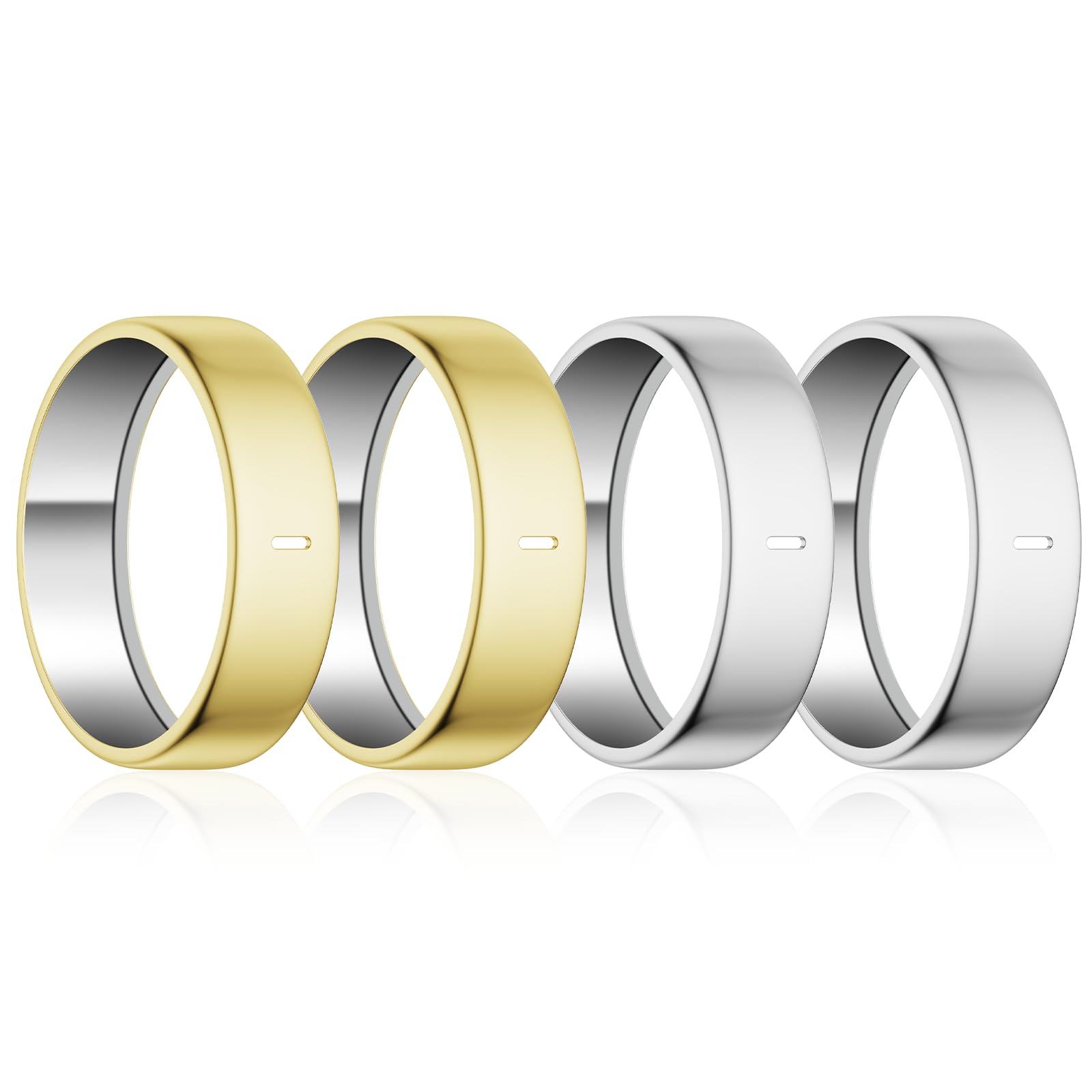 4 Pack Ultra-Thin Cover Compatible for Oura Ring Gen 5, Charging Directly