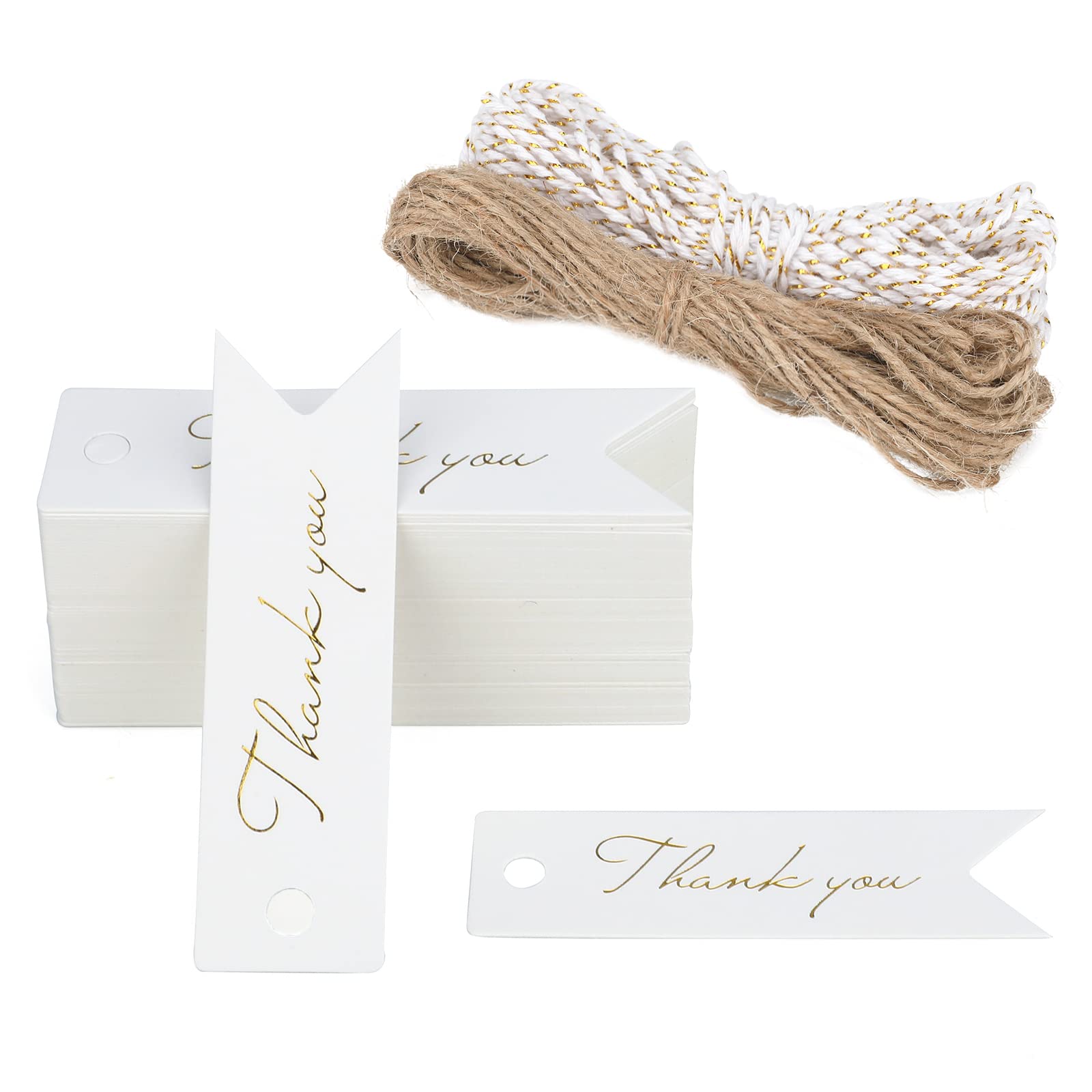 Labels voor bedankjes - organza zakjes