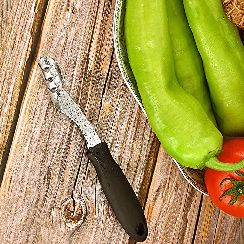 2Pcs Jalapeno Pepper Corer, Stainless Steel Soft Grip Jalapeno Corer, Core Deseeder For Jalapenos, Chilis, Banana, Bell Peppers, Zucchini, Cucumber #TOP4