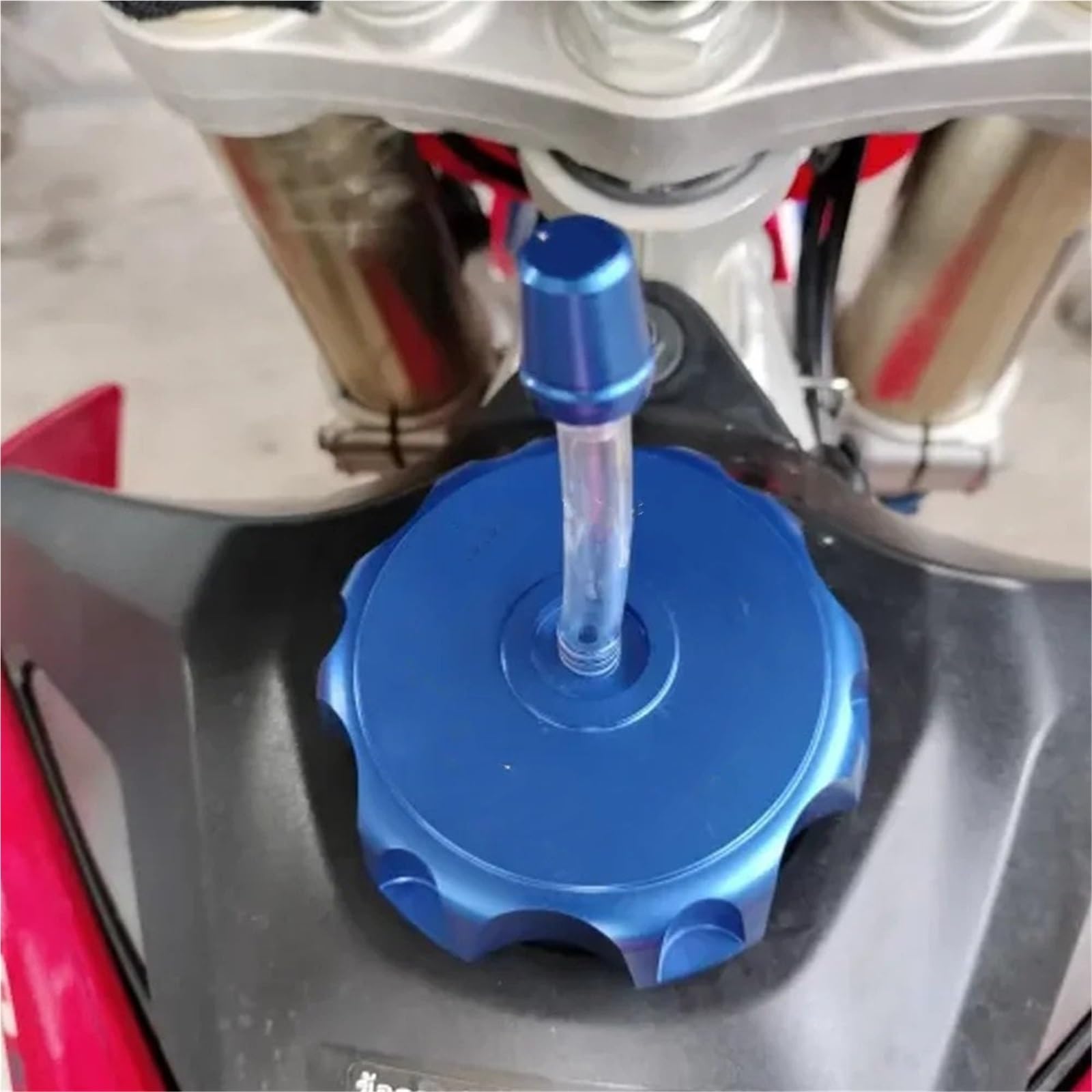 Blokowanie wlewu paliwa Pasuje do Honda CRF 300 L 300L CRF300L CRF300 rajdowy zbiornik paliwa gazowego z zakrętką odpowietrzający zawór rura inline Korek wlewu paliwa