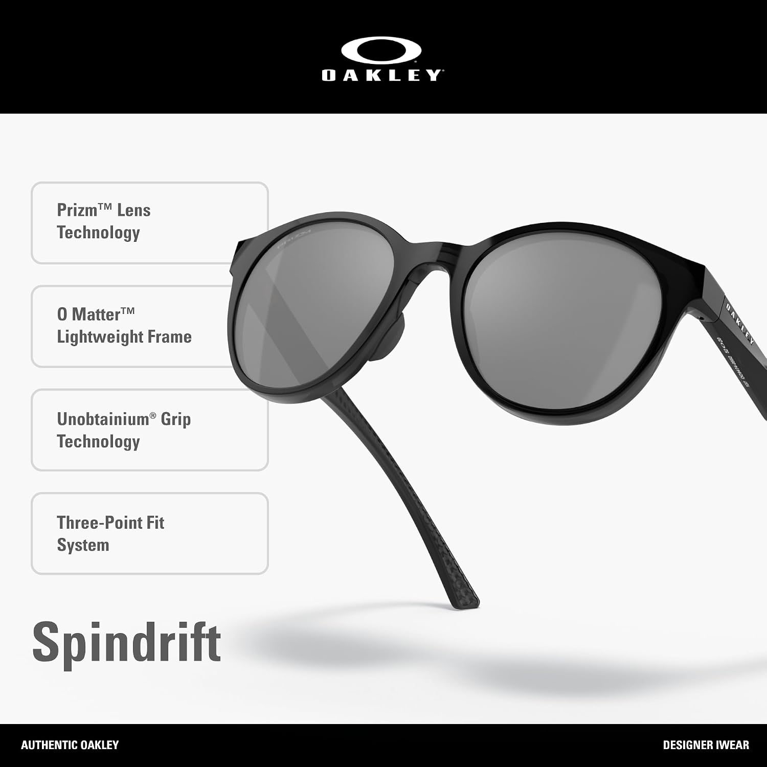 Oakley Spindrift OO9474 Round Sunglasses for Women