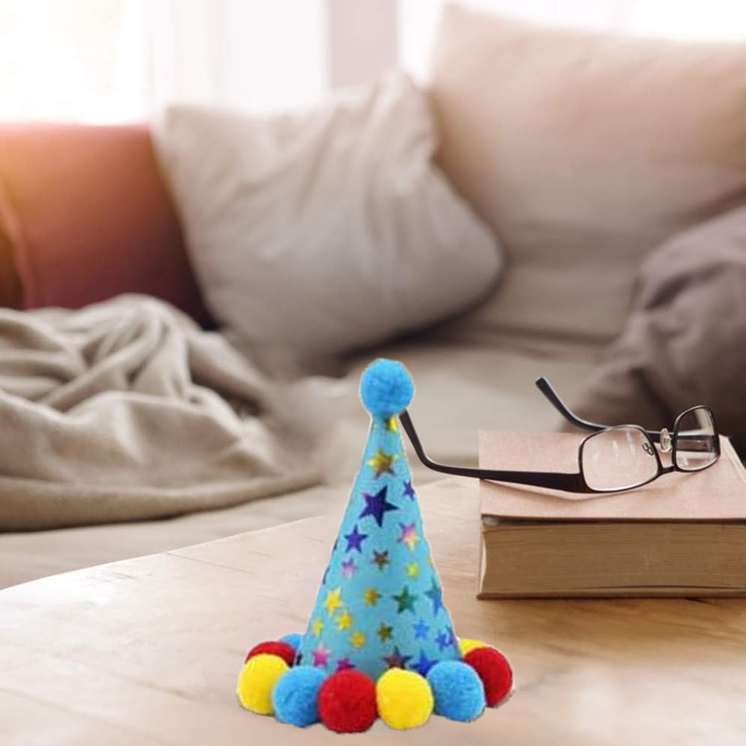 Bandana E Cappello Compleanno Cane E Gatto - Regolabile | Ricamato | Festa Animali | 2 Pezzi - Foto 11