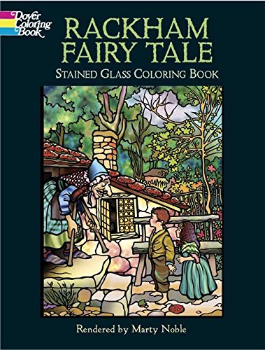 Arthur Rackham Coloring Book Amazon | Rackham Fairy Tale Stained Glass Coloring Book | Rackham ...