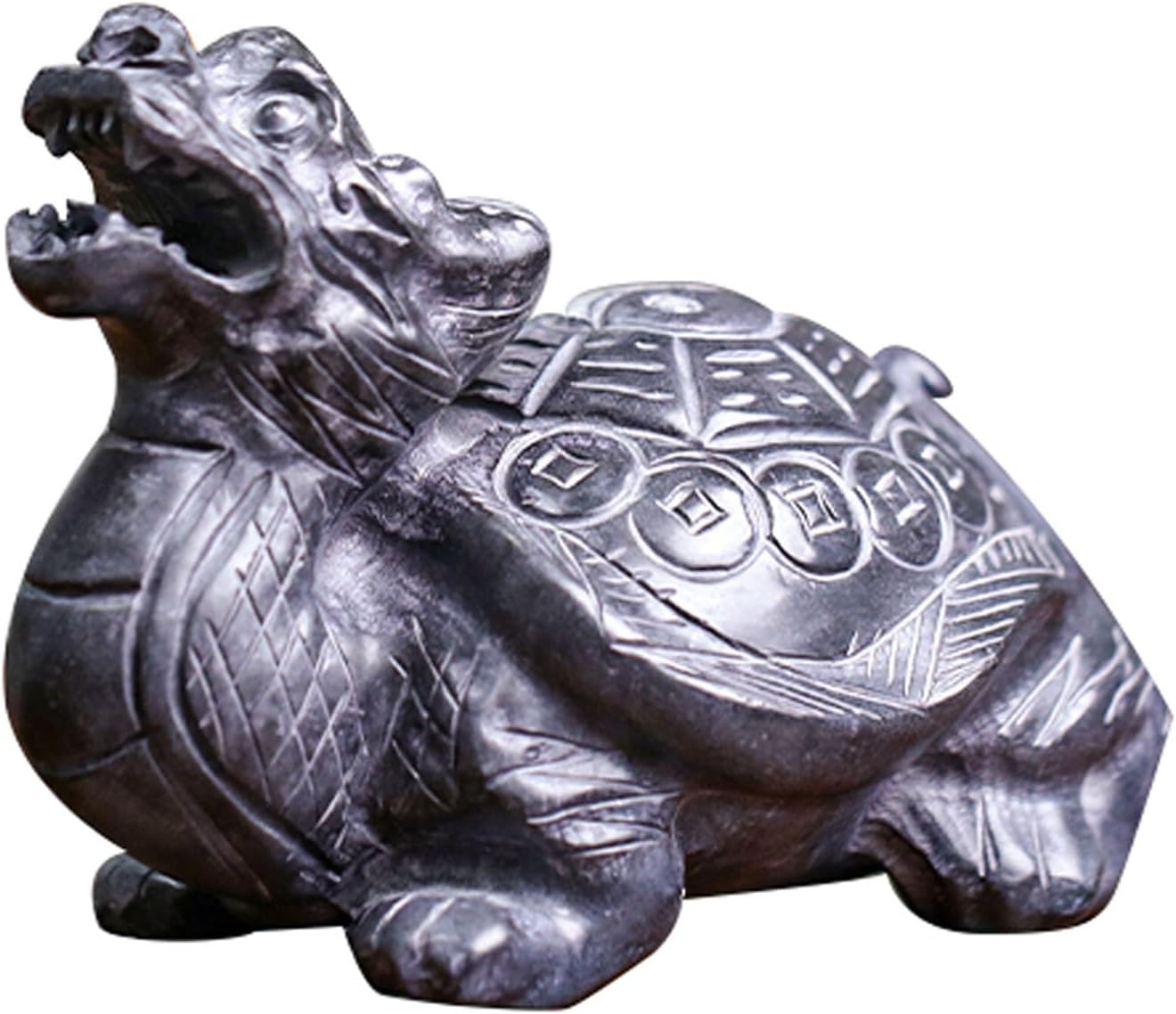 Spitters for Small Ponds, Animal Pond Fountains, Pond Water Spitters for Ponds and Water Gardens, Decorative Animal Sculpture for Above Ground Pools(20 * 12 * 14cm/7.9 * 4.7 * 5.5in)