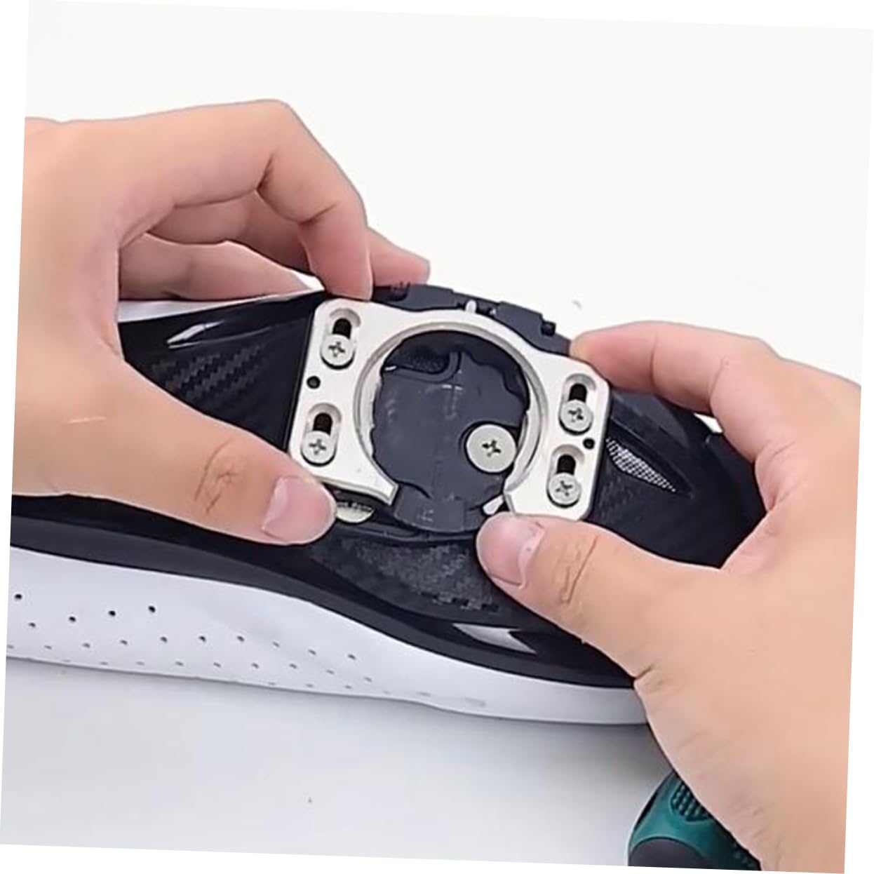 Toyvian 2pezzi Tacchette Per Bici Da Strada Convertitore Di Tacchette Per Ciclismo Su Strada Adattatore Per Per Bici Per Scarpe Da Ciclismo Copripedale Per