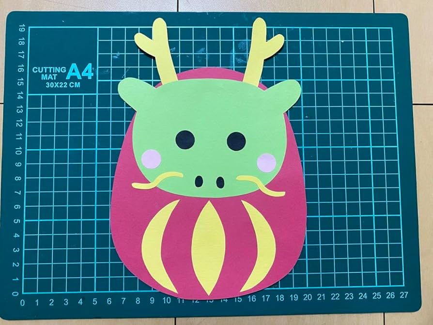 Amazon | お正月壁面飾り 新年 だるま 2024 辰年 1月 | 正月飾り