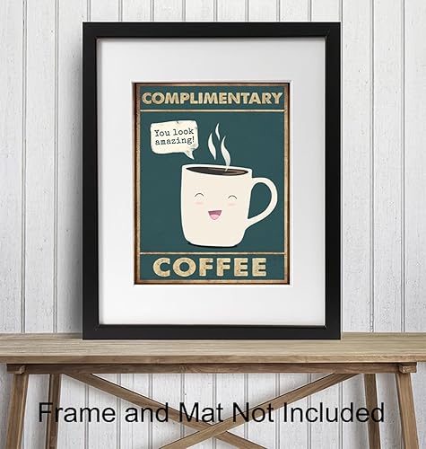 Miniatura 3 de YELLOWBIRD ART & DESIGN Kitchen Decor Dining room Decor - funny Kitchen Picture - Cafe Wall Art - Coffee Bar Print - Restaurant Decorations - Office