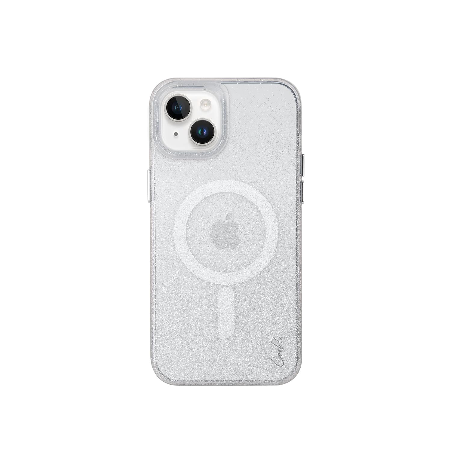 Coque iPhone 14 Plus Coehl Lumino argent antichoc transparente - 4