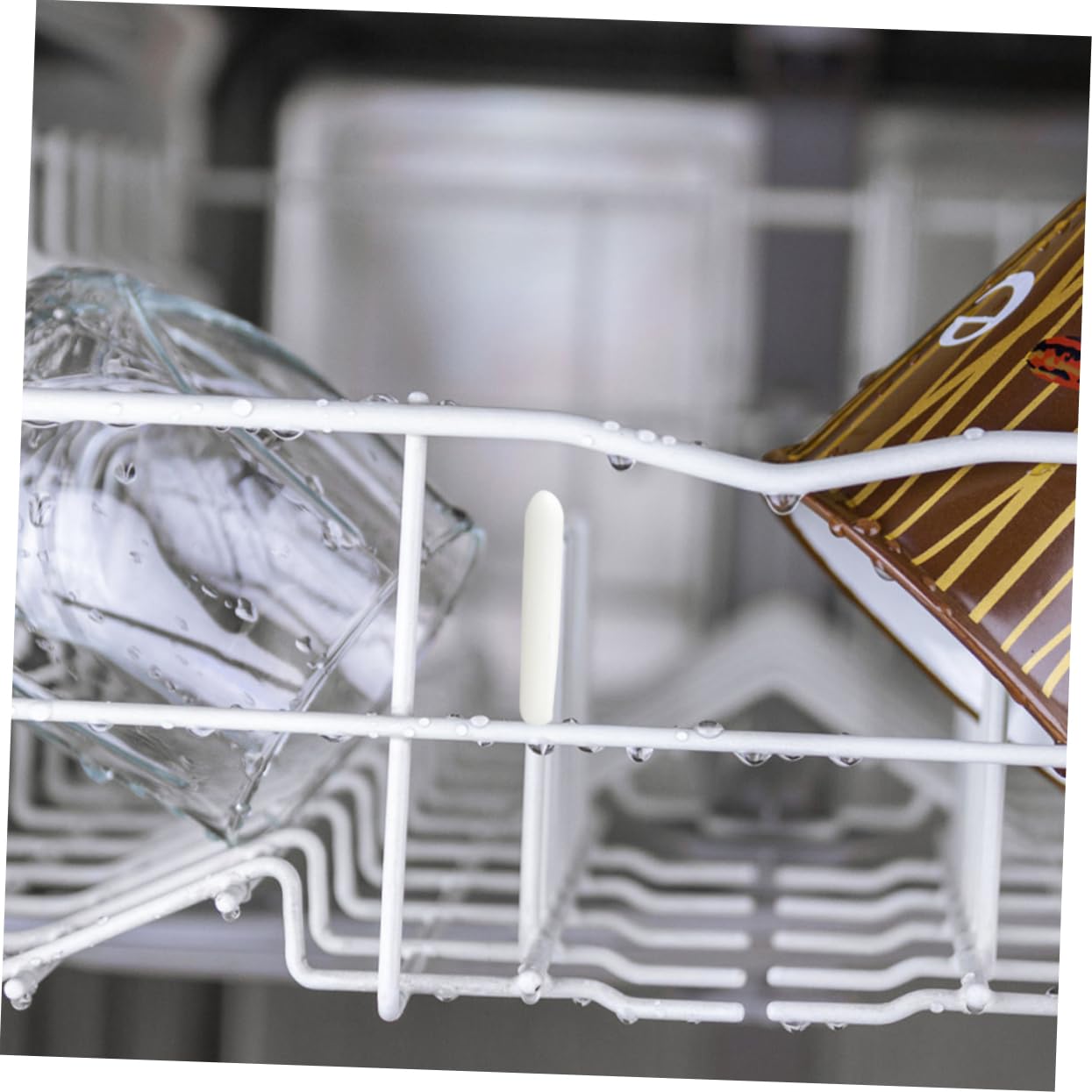 250Pcs Dishwasher Rack Tip Covers End Caps for Prong Rack Protection Simple Installation for Threaded Parts Practical Use Dishwashers Durable Convenient Soft