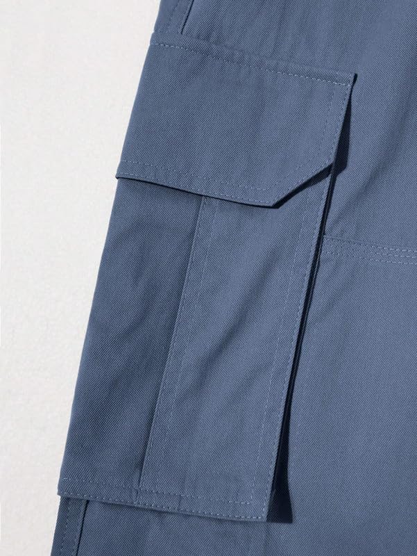 Image of Amazon Brand - INKAST Men Multi-Pocket Cargo Pants Casual Fit Trousers Stylish Cargo Trousers