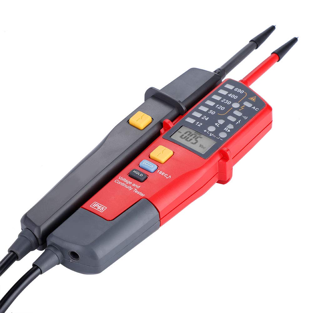 UT18C Spannungs- und Durchgangstester Auto Range Voltage Continuity Meter RCD-Tester AC/DC-Spannungspegeltest