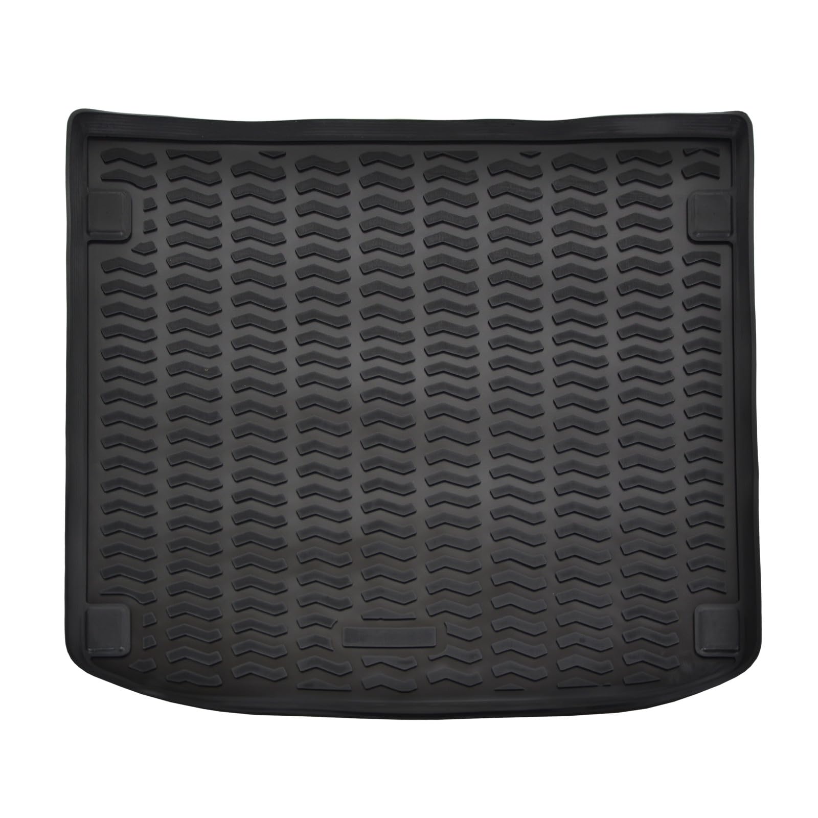 J&J AUTOMOTIVE Vasca Bagagliaio su Misura per Audi A4 B9 Break 2015-2024, Proteggi Baule con Bordo Alto 4 cm, Antiscivolo, Inodore, Arrotolabile