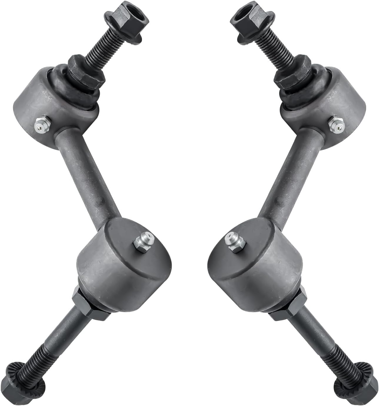 Detroit Axle - Front End 10pc Suspension Kit for Ford Escape Mazda Tribute Mercury Mariner 2005-2009, 2 Lower Control Arms w/Ball Joints Inner & Outer 4 Tie Rods 2 Boots 2 Sway Bar Links Replacement
