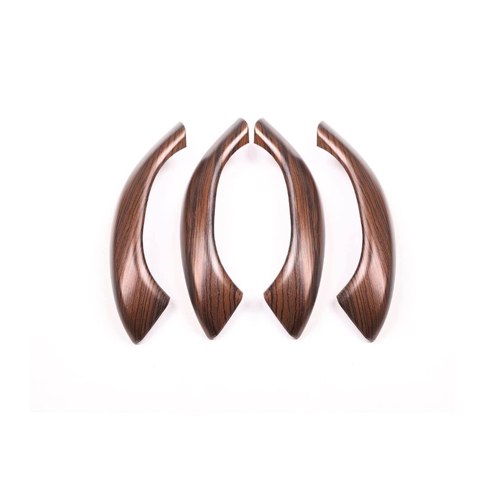 Fangziqf Pine Wood Grain Inner Door Pull Handles For X1 For F48 2016-2018 For X2 F47 2018 Abs Car Inner Door Handle Trim(Pine Wood Grain)