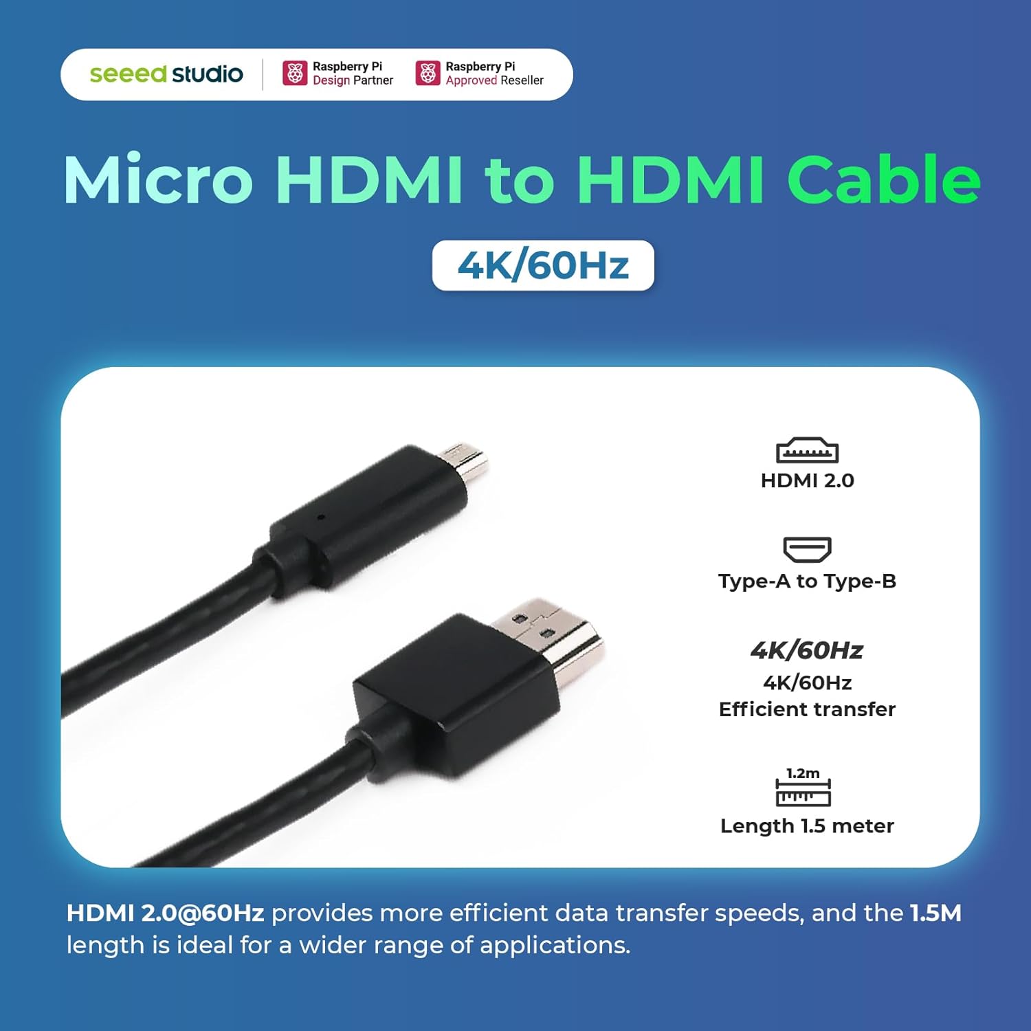 Seeed Studio Raspberry Pi 5 Starter Kit - 8GB RAM，128GB Micro SD Card pre-Loaded with 64-bit Raspberry Pi OS