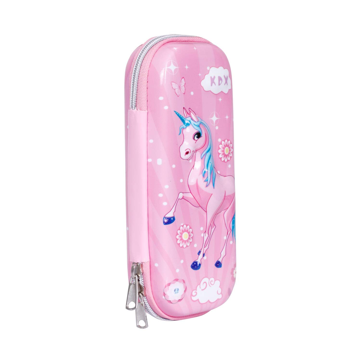 FuncartUnicorn Zipper Stationery case - Pink