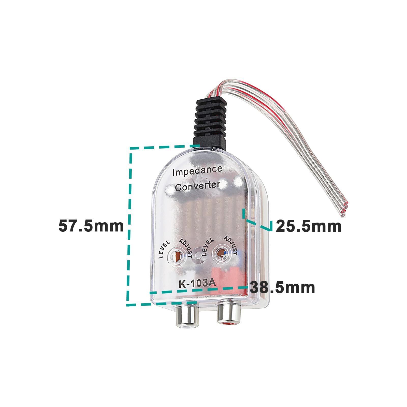 Amazon.com: SING F LTD 2pcs Audio Converter Audio Signal
