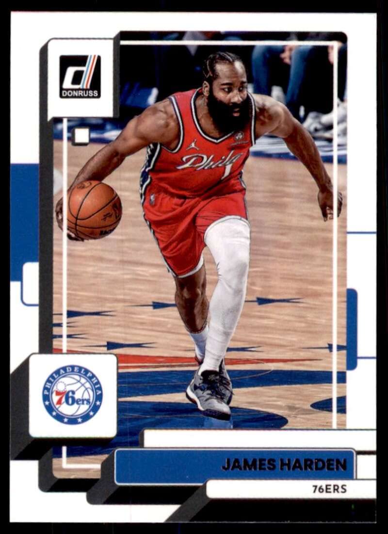 Amazon.com: 2022-23 Donruss #19 James Harden Philadelphia 76ers