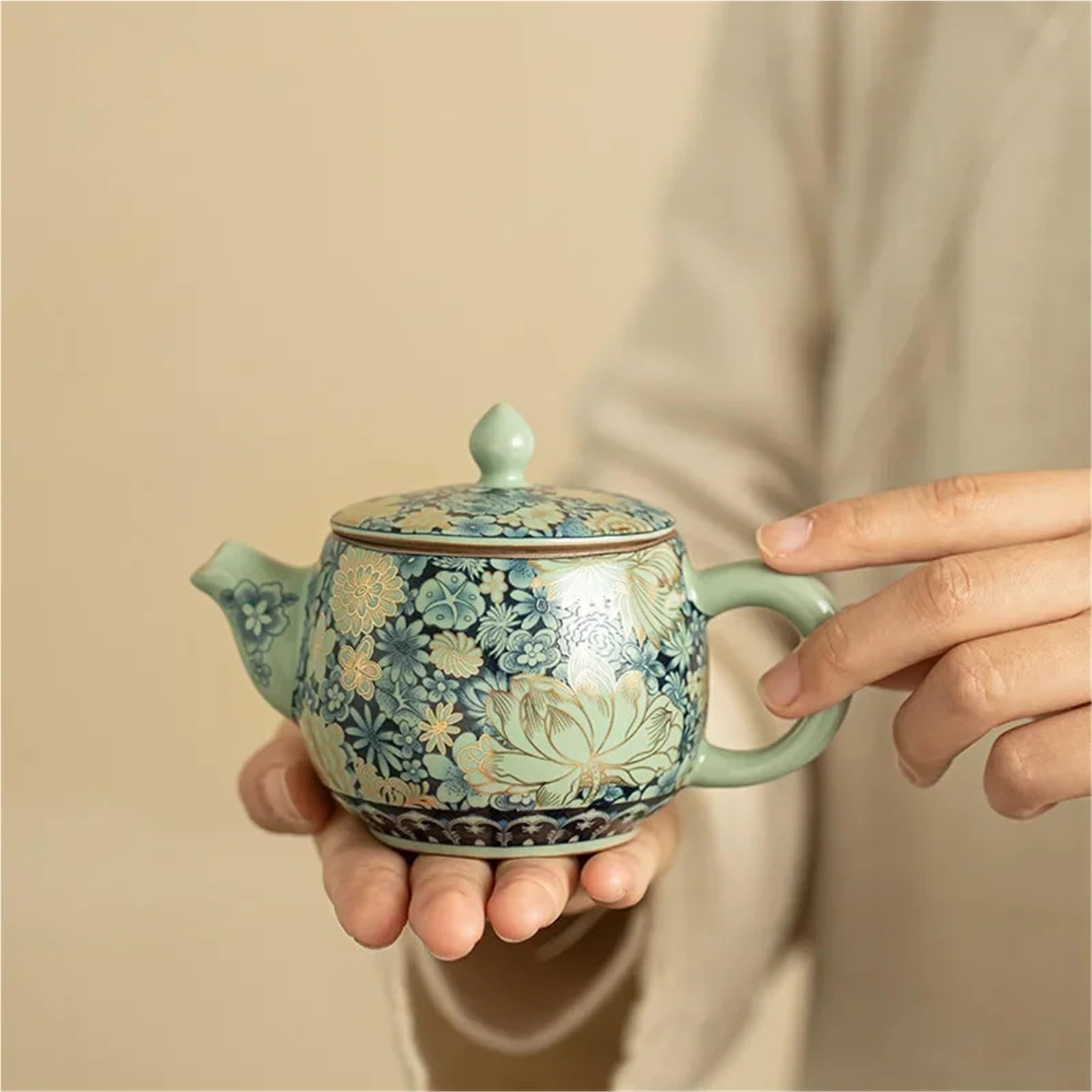 Tetera De CeráMica Tetera de cerámica, juego de té for el hogar(Pot-160ml)