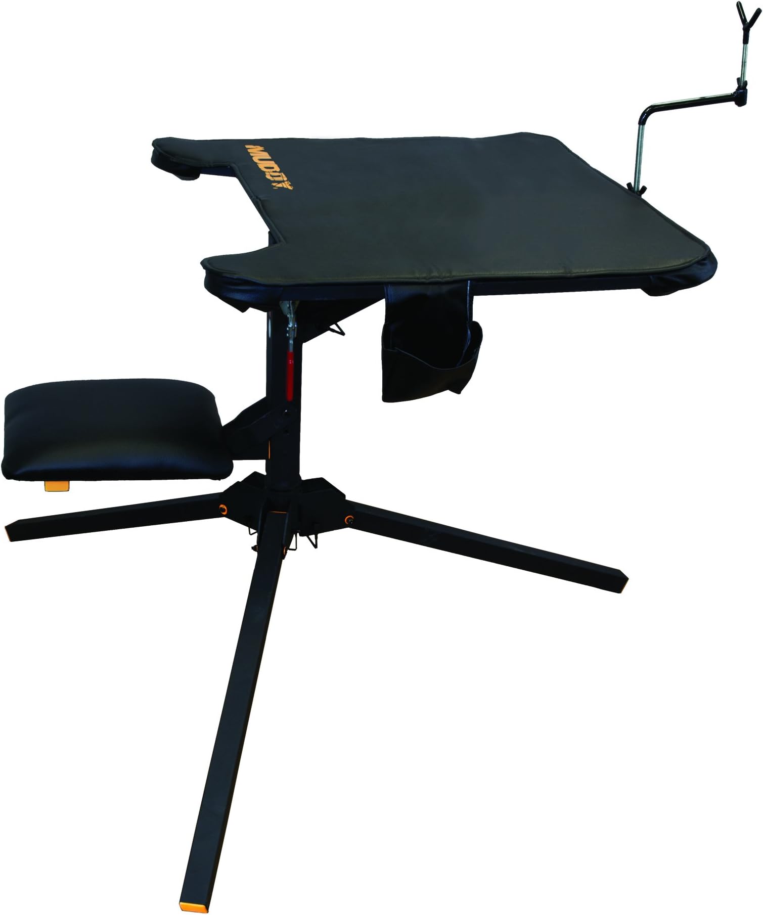 Muddy Swivel-Action Shooting Bench, Black