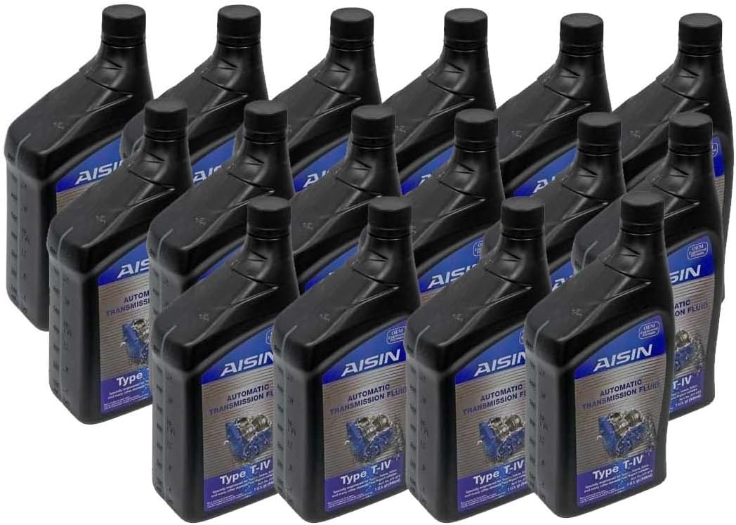 Aisin Automatic Transmission Fluid 16 Quarts for Audi Volvo Chevy (16 x 1 Qt)
