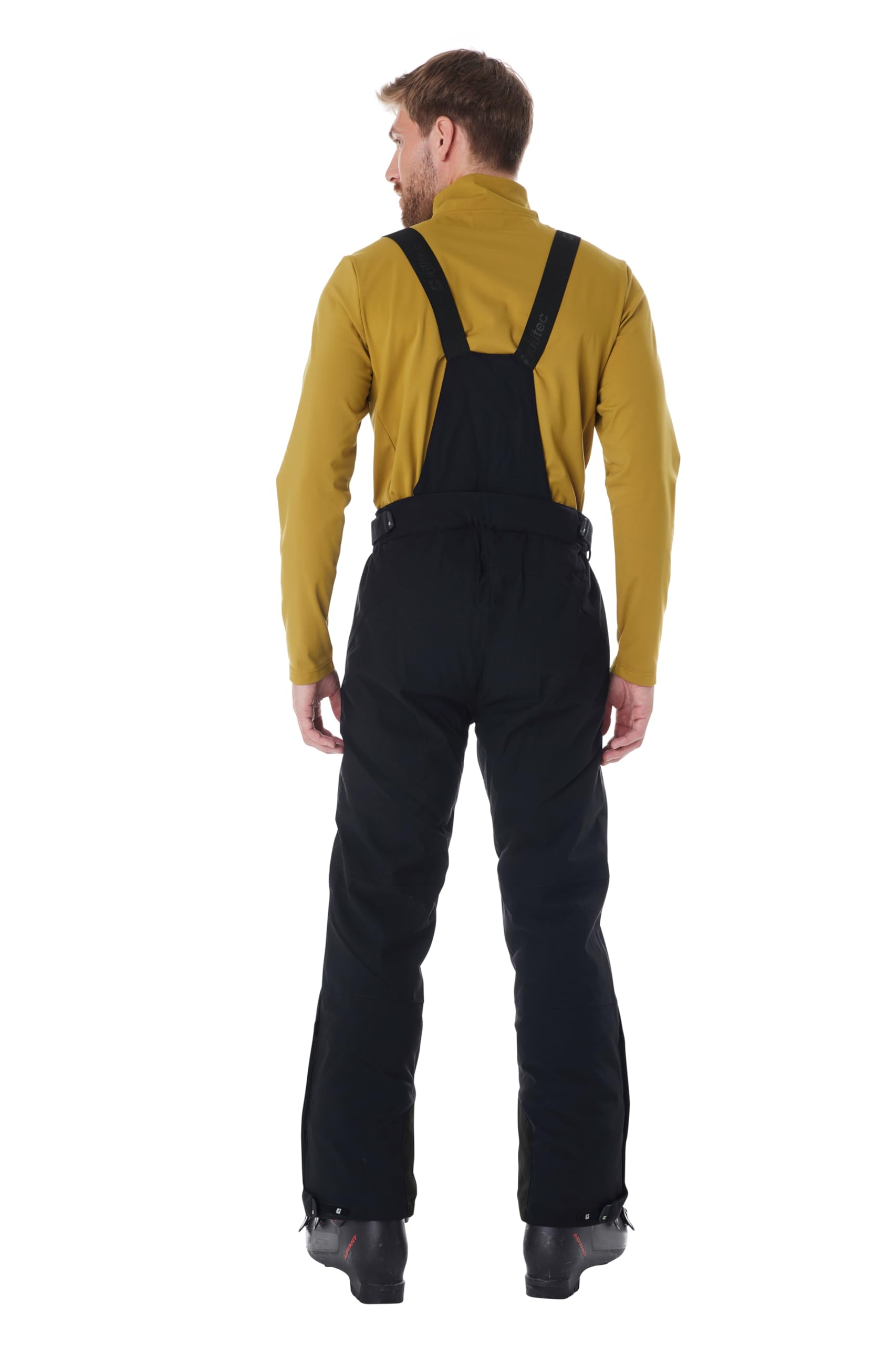 killtec Herren Skihose/Funktionshose mit abnehmbaren Trägern