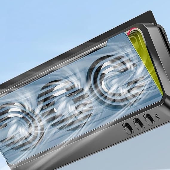 Car Solar Powered Window Exhaust Fan for Car Vent, Ventilator Window Solar Radiator Fan, Window Fans with Exhaust and Intake, Air Circulation for Vehicle Cabin Cooling & Odor Elimination