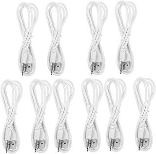 SOLUSTRE 10 Pçs Cabo De Carregamento Dc Cabo Carregador Adaptador USB Para Dc Carregador Cabo Dc Adaptador De Carregamento Cabo De Carregador De 25 Mm Cabo De Carregamento Dc De 25 Mm