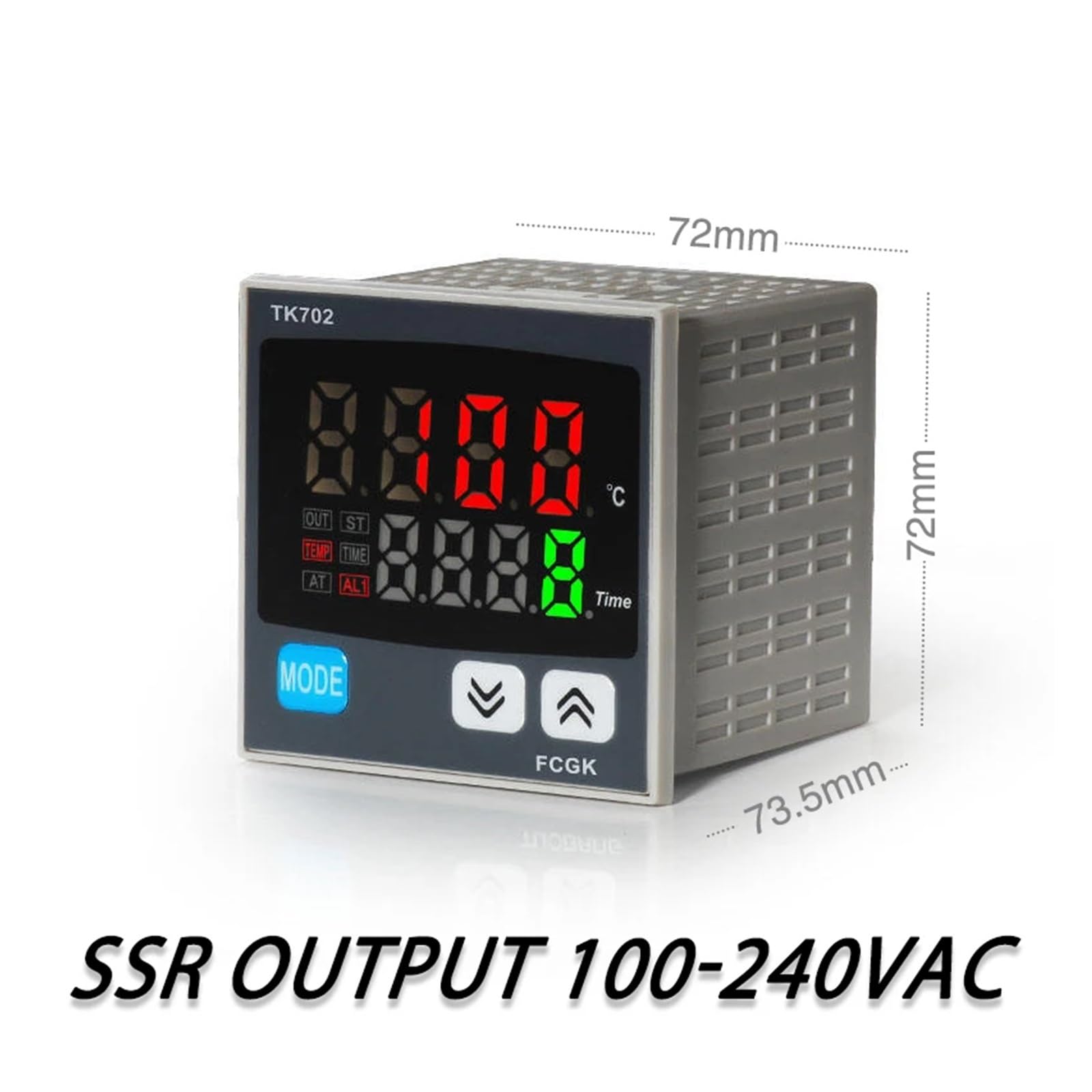regulator temperatury Pid 48x48 Regulator temperatury do piekarnika elektrycznego (72X72 SSR Output)