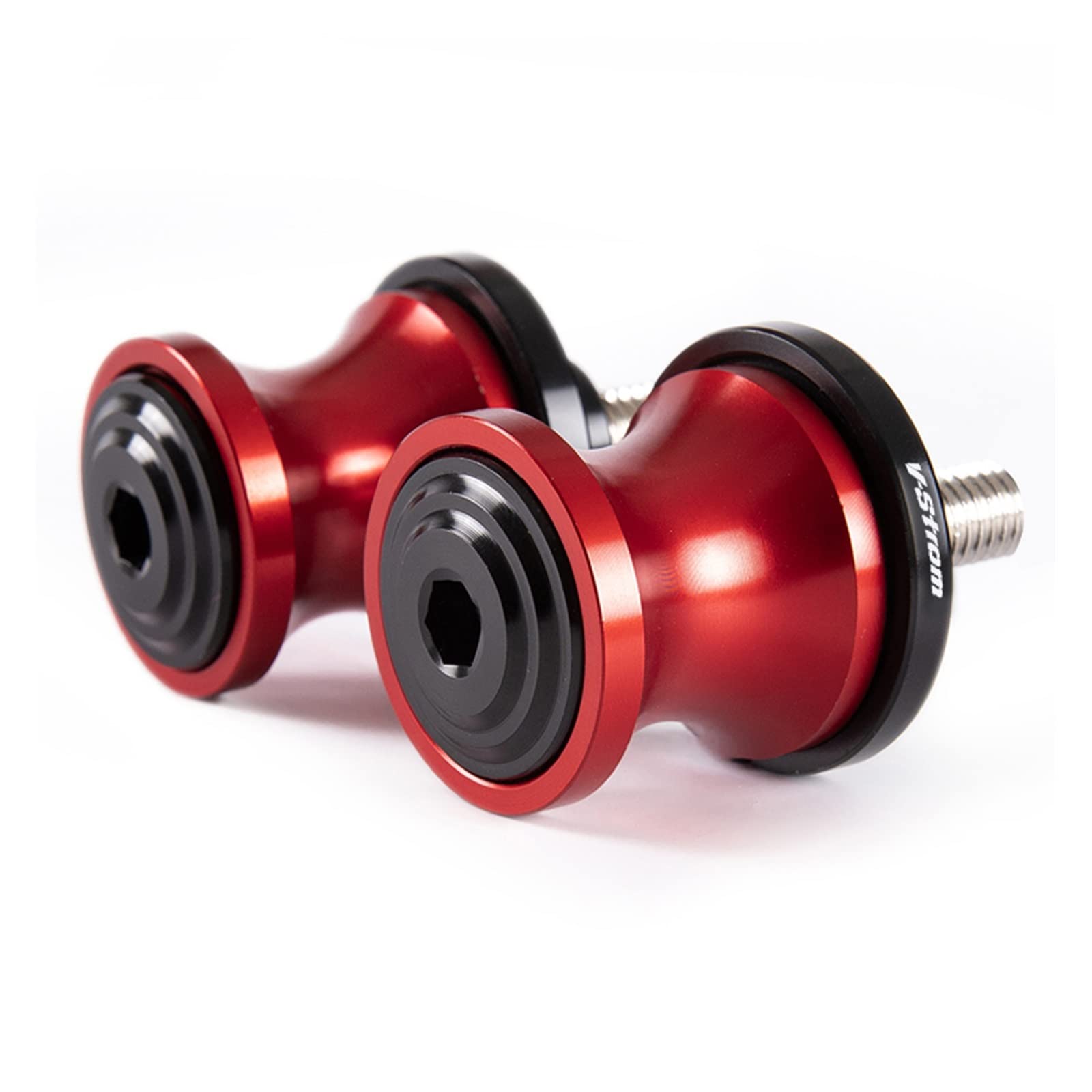 Diabolos de bras oscillant Suzuki V-Strom 650 1000 1050, support rouge