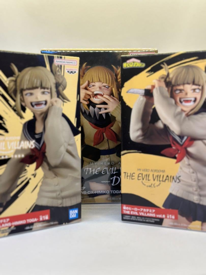 僕のヒーローアカデミア THE EVIL VILLAINS トガヒミコ3体セット