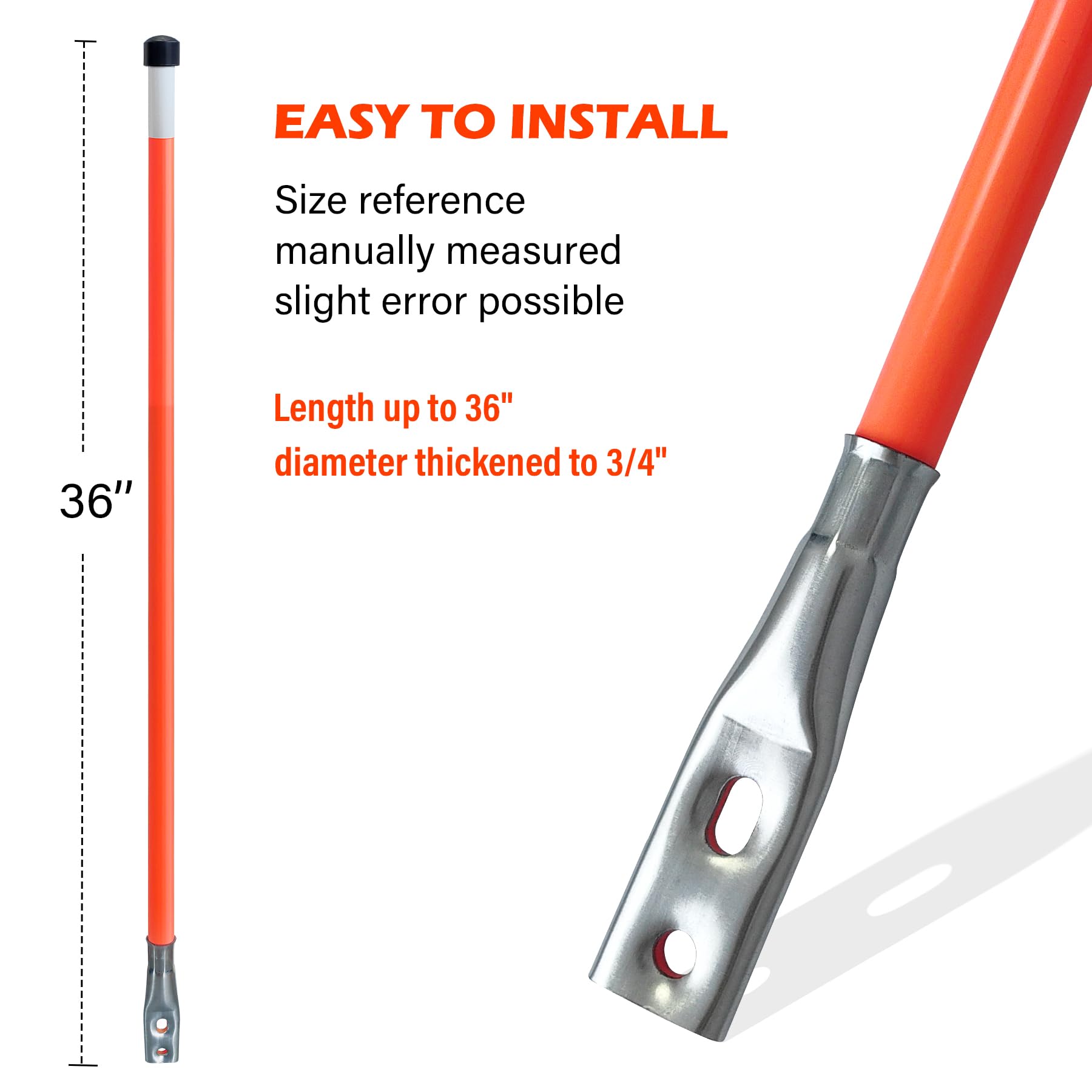29 Snow Plow Markers Blade Guides Orange 34 Lesotho