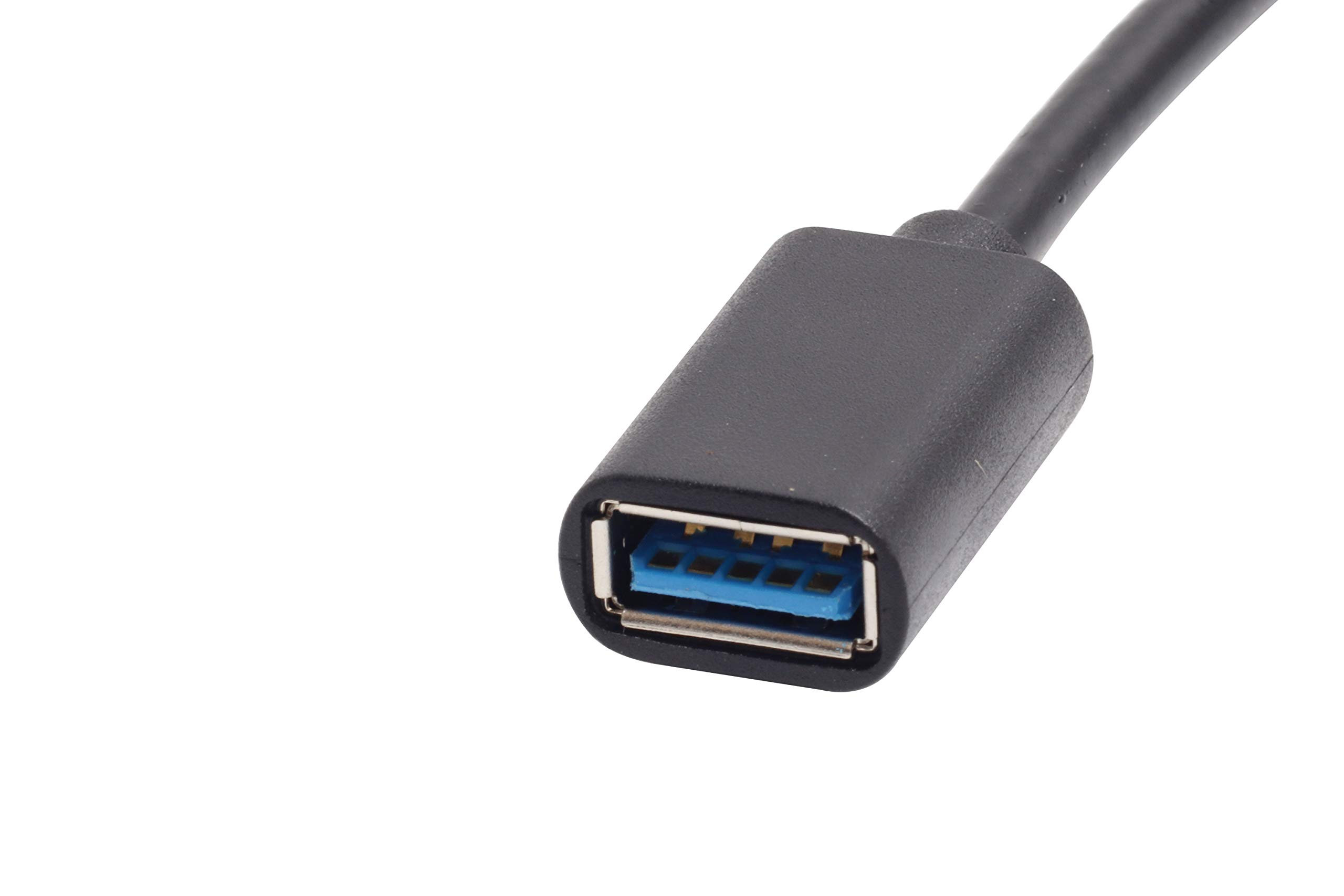 Amazon | オーディオファン USB延長ケーブル L字 オス USB3.0 方向変換