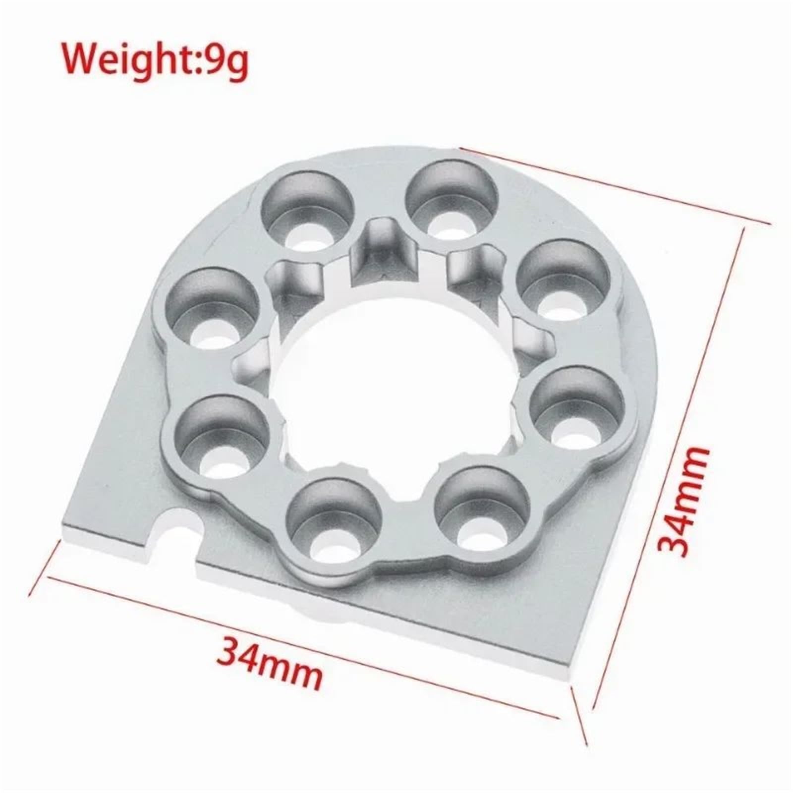 Soporte Motor Aluminio Asiento para TT01 DF02 RC Juguete Coche